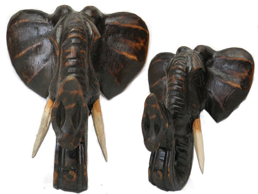 Drewniane Maski etniczne i ornamenty w dekoracji wnętrz