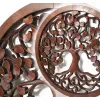 Rzeźba z Drewna Litego DRZEWO SZCZĘŚCIA Ornament śr. 50cm Rękodzieło
