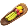 Patera MISA Koryto 50x20cm Drewno TEAK Rękodzieło Miseczka Tekowa Drewniana