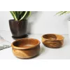 Patera MISA Drewno TEAK Rękodzieło Miseczka Tekowa 15cm