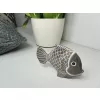 Figurka Rzeźba Drewno RYBA 13x9cm Rękodzieło Dekor