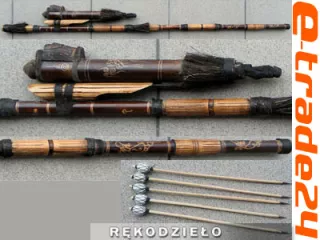 Dmuchawka z Indonezji + strzałki - Super Ozdoba