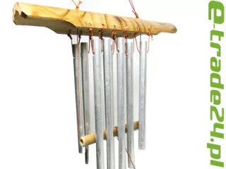 Dzwonek Wietrzny Bambus + 10 rurek metal Gong