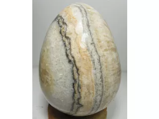 Jajo Minerał ONYKS Kamień Jajko 18cm 6kg Indonezja