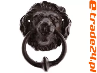 Stylowa Kołatka Żeliwna 15x11cm z Żeliwa LEW