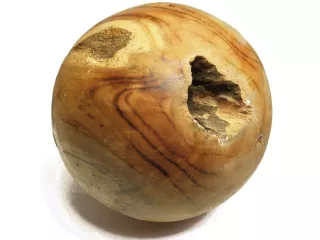 KULA Dekor Lite Drewno Stary TEAK - Rękodzieło śr 28cm