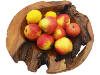 Patera Tekowa MISA Drewno TEAK śr. 38 -40cm Orient MIX