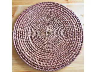 Podstawka Garnek PODKŁADKA na Stół Natural Rattan 30cm