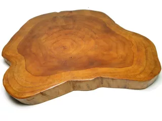 Deska Podkładka na Stół Lite Drewno TEAK Malowana / Impregnowana 40cm