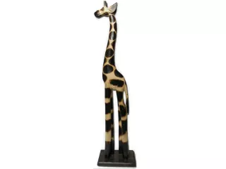 Figurka Rzeźba Żyrafy ŻYRAFA 40cm Rękodzieło
