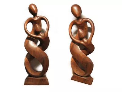 Piękna RZEŹBA Miłosny Taniec 50cm Super Prezent