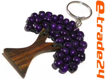 Drewniany BRELOK Breloczek DRZEWO Rękodzieło