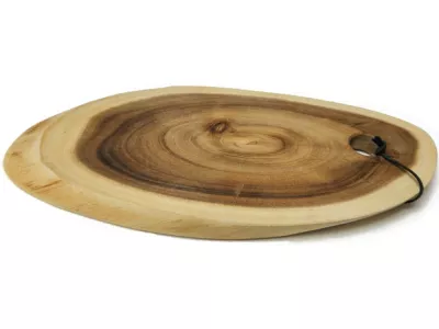 Deska Lite Drewno do Serwowania Posiłków itp. 45x19cm