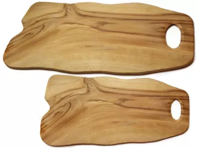 Deska Kuchenna Lite Drewno Stary TEAK - Rękodzieło 50cm
