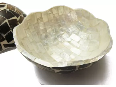 Misa Miska Patera Kokos + Masa Perłowa śr. 15cm