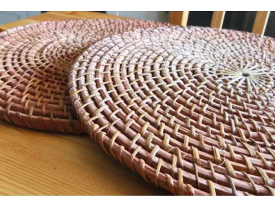 Podstawka Garnek PODKŁADKA na Stół Natural Rattan 30cm