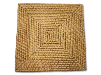 Podstawka Garnek PODKŁADKA na Stół Natural Rattan Sztywny 35cm