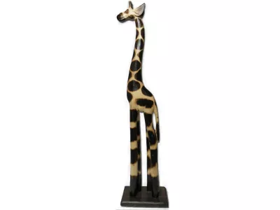 Figurka Rzeźba Żyrafy ŻYRAFA 40cm Rękodzieło